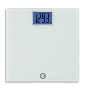 Weight Watchers Digital Bathroom Scale in White
