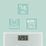 Weight Watchers Digital Glass Bathroom Scale