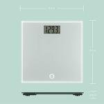 Weight Watchers Digital Glass Bathroom Scale