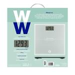 Weight Watchers Digital Glass Bathroom Scale
