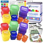 28-Piece Portion Control Container Kit with Planner