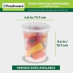 Freshware 24-Piece BPA-Free Food Storage Set