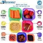 28-Piece Portion Control Container Kit with Planner
