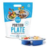 Adjustable Portion Control Plate for Healthy Eating