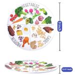 9" Portion Control Plate for Healthy Eating