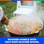 Silicone Portion Control Spoons - 8 Pack Set