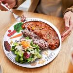 9" Portion Control Plate for Healthy Eating