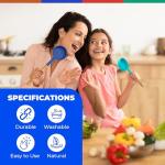 Silicone Portion Control Spoons - 8 Pack Set