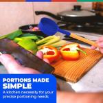 Silicone Portion Control Spoons - 8 Pack Set