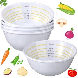 Nuogo 4-Pack Portion Control Measuring Bowls