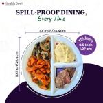Health Beet 10” Diabetic Portion Control Plate