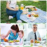 Nuogo 4-Pack Portion Control Measuring Bowls