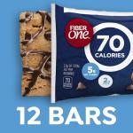 Chocolate Chip Cookie Fiber One Brownies, 12 Ct