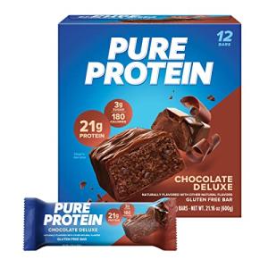 Chocolate Deluxe Pure Protein Bars - 12 Count