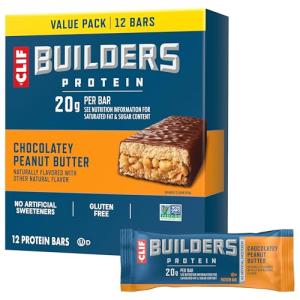 CLIF BUILDERS Protein Bars - Chocolate Peanut Butter