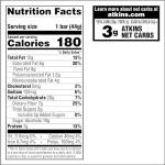 Atkins Caramel Chocolate Nut Roll Protein Bars, 5 Count