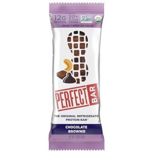 Organic Chocolate Brownie Protein Bar - Perfect Bar
