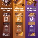 IQBAR Chocolate Lovers Plant Protein Bars - 12 Pack