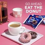 Fiber One 100 Calorie Strawberry Donuts - 4 Count