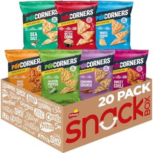 PopCorners 7 Flavor Variety Snack Pack, 20 Bags