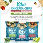 Kibo Chickpea Chips Variety Pack - 12 Pack