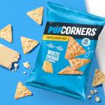 PopCorners White Cheddar Popped Corn Snacks, 20 Pack