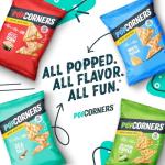 PopCorners White Cheddar Popped Corn Snacks, 20 Pack