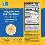 Mediterranean Protein Bowl - Microwaveable Vegan Meal