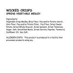 Spring Veggie Medley Baked Chips - 4 Pack