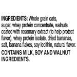 Quaker Protein Instant Oatmeal, Banana Nut, 6 Pack