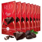 Red Delight Dark Chocolate Bars - 8 Pack