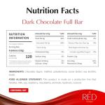 Red Delight Dark Chocolate Bars - 8 Pack