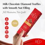 Red Delight Milk Chocolate Truffles - 10 Pack