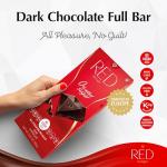 Red Delight Dark Chocolate Bars - 8 Pack
