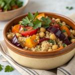 Mediterranean Protein Bowl - Microwaveable Vegan Meal