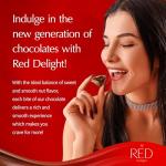 Red Delight Milk Chocolate Truffles - 10 Pack
