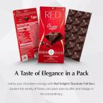 Red Delight Dark Chocolate Bars - Pack of 6