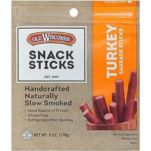 Old Wisconsin Turkey Sausage Snack Sticks, 6 Ounce