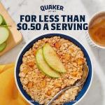 Quaker Protein Instant Oatmeal, Banana Nut, 6 Pack