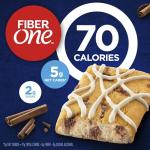 Fiber One Cinnamon Coffee Cake Bars, 18 Count