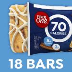 Fiber One Cinnamon Coffee Cake Bars, 18 Count