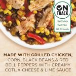 Mexican-Style Street Corn & Chicken Microwave Meal