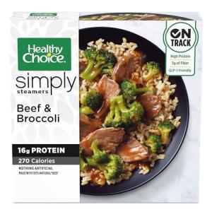 Healthy Choice Beef & Broccoli Steamers, 10 oz