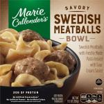 Marie Callender's Frozen Swedish Meatballs Bowl 11.5 oz