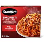 Stouffer's Frozen Spaghetti with Meat Sauce