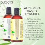 PURA D'OR Anti-Thinning Biotin Shampoo & Conditioner Set