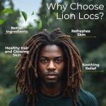 Beard Gains Lion Locs Rosewater Spray for Dreadlocks