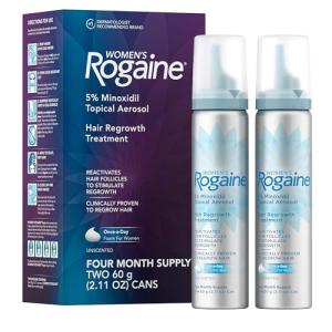 Women's Rogaine 5% Minoxidil Foam for Thinning Hair