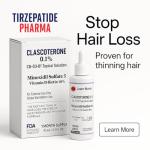 Clascoterone Hair Restore with Biotin and Vitamin D