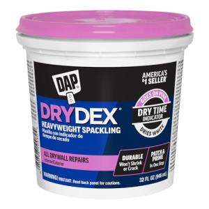 Quick-Dry Acrylic Spackling Compound, 32 oz